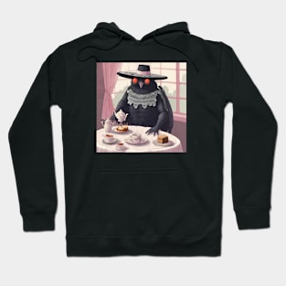 Mothman Tea Party Hoodie